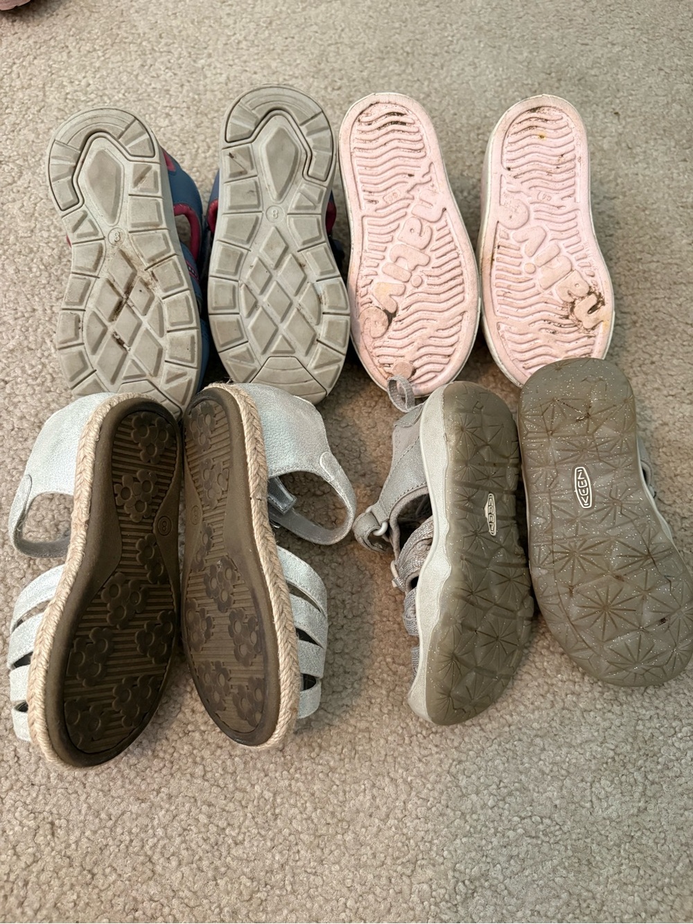 Size 8 Toddler Shoes - Native, Keen, Stride Rite - Picture 5 of 5